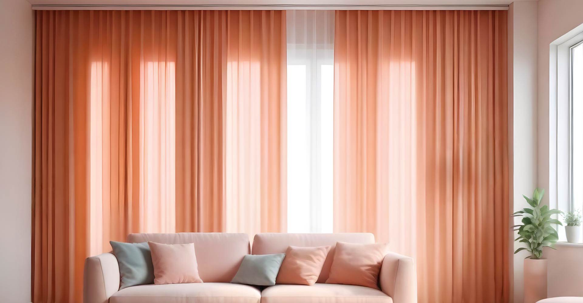 Cortinas de colores en Ibiza